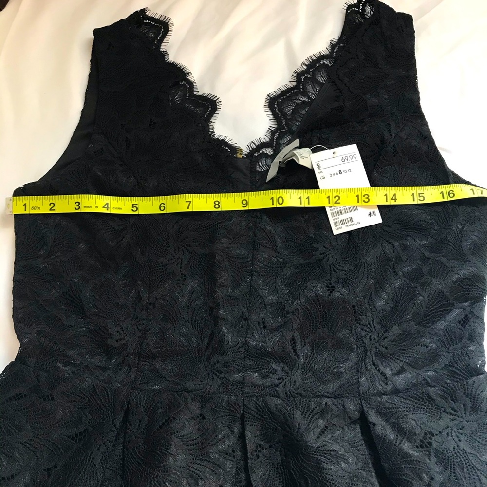 H&M Black Lace Detailed Dress!